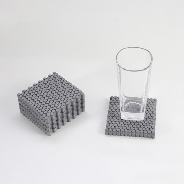 honeycomb design concrete Coasters molds tea cup holder molds cement coaster tray molds