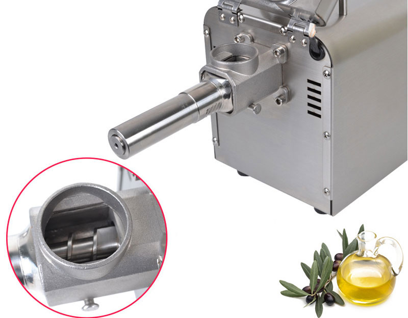 Stainless steel automatic peanut oil extractor coconut oil maker mini oil press machine good for sesame/flaxseed/walnut/rapeseed