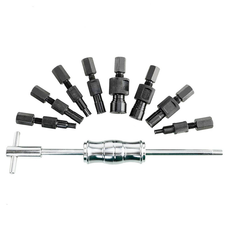 Inner Bearing Puller Set Remover Slide Hammer Internal Kit 8-32mm 9pcs Blind Hole