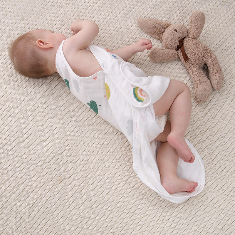 Animal Printed Baby Sleeping Bag Cartoon Sleepsack For Toddler Breathable Newborn Sleeping Bag Soft Sleepsack Baby Bedding Items