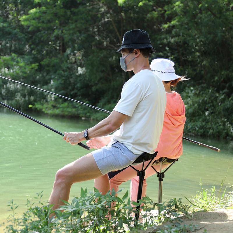 portable folding Fishing Chairs three gears for height adjustment Camping Chair high chair for outdoor camping fishing