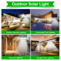 Waterproof Solar Lamp Garden Motion Sensor Outdoor Lighting Led Solar Rechargeable Garden Light for Path Lawn Street Decoration