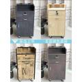 Hair salon tool car antique barber shop drawer type special multi-functional hair cutting table cabinet