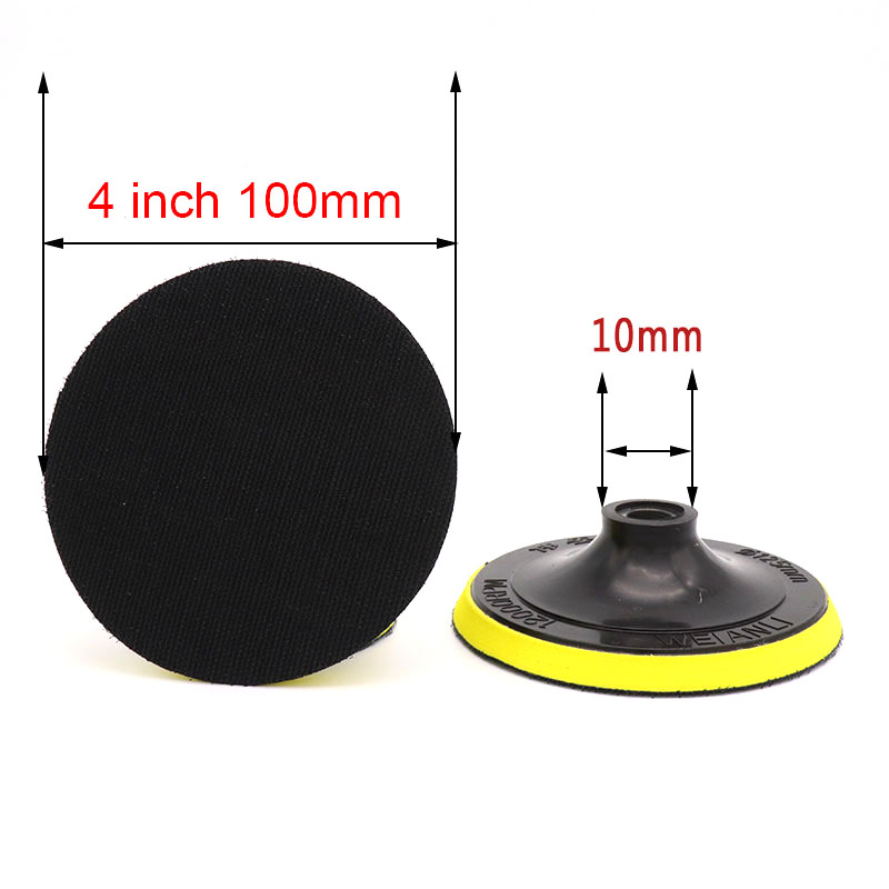 Self-adhesive Plastic suction cup Polishing Pad 3"/4"/5"/6"/7" Sandpaper polishing disc electric polishing machine angle grinder