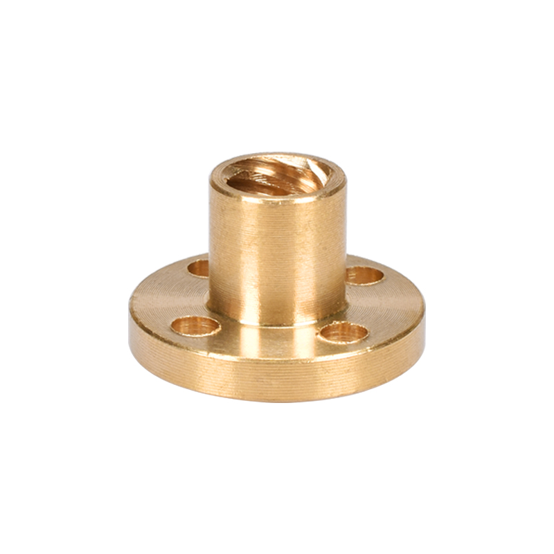 3D printer parts free shipping Copper Trapezoidal Screw Nut for T8 Screw T8 nuts stepper motor, rail screw