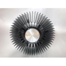 Extruded Aluminium LED Sunflower Heatsink for Cooling System