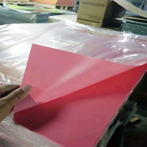 PVC Film Adhesive Laminating Film Red Backing Paper for Sale, Offer PVC Film Adhesive Laminating Film Red Backing Paper