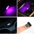 PC Mini Wireless LED Car Light Auto Interior USB Atmosphere Light Plug and Play Decor Lamp Emergency Lighting Auto Products