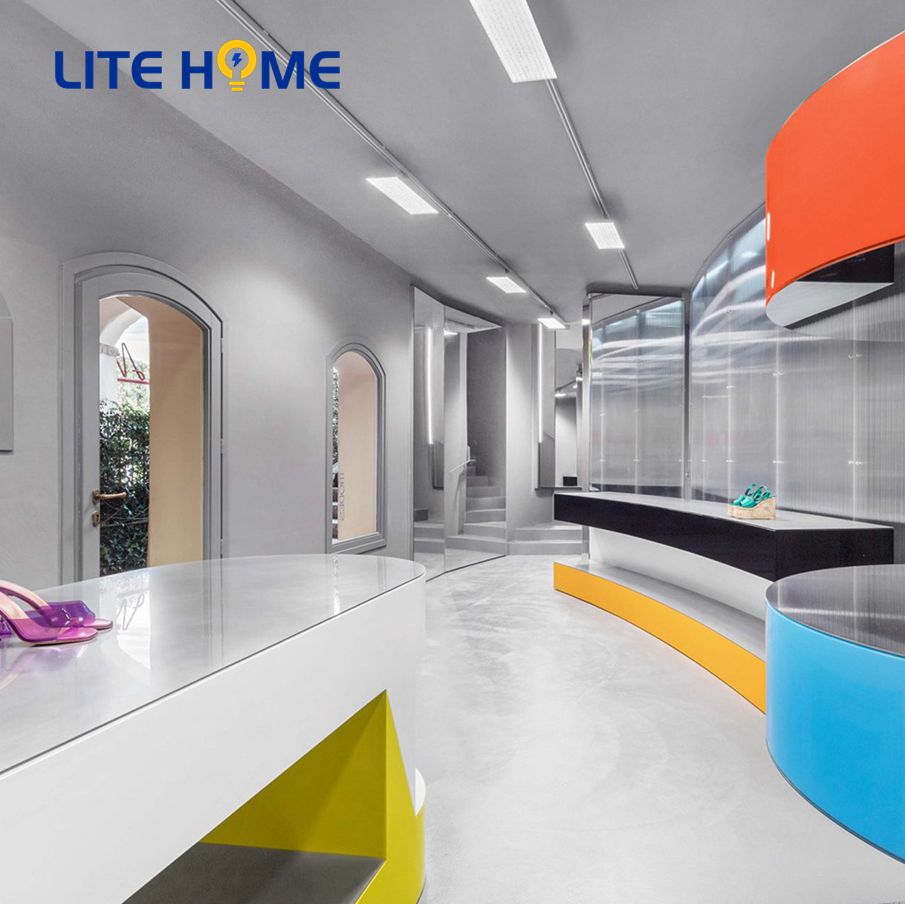 led Track Panel Light for Women's clothing store
