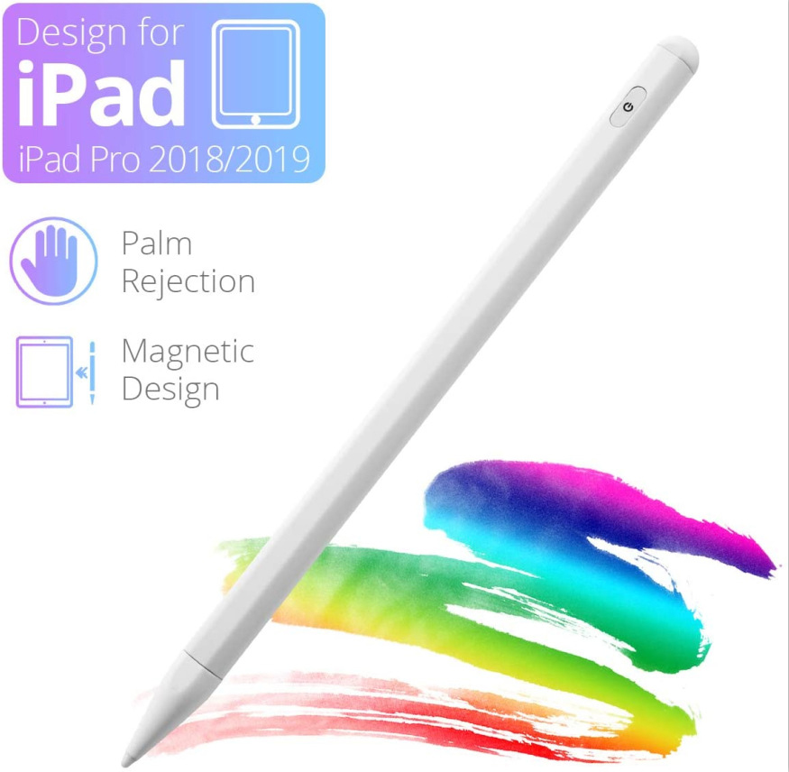 Apple Pencil Tablet Pen Active Stylus Pen For 2020 iPad Pro 11 12.9 10.5 9.7 Mini 5 Air Smart Stylus Palm Rejection Touch Pen