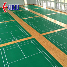 Indoor Badminton Sport Flooring for Event Level Crystal Sand Texture BWF Approved