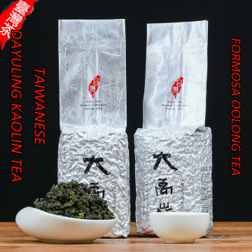 Taiwanese Dayuling Kaolin Tea Taiwanese Oolong Tea Taiwanese Super-grade Alpine Tea Fragrant 150 g 300 g Bag Packaging