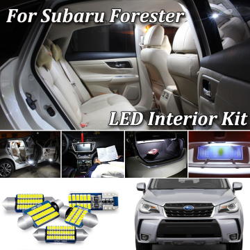 100% Canbus LED Light Interior Light For 1998 - 2017 2018 2019 2020 Subaru Forester LED Interior Map Trunk License plate Light