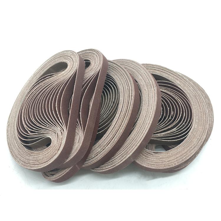 10PCS 330*10mm 40-1000Grit Abrasive Sanding Belts Sander Grinding Polishing Tools