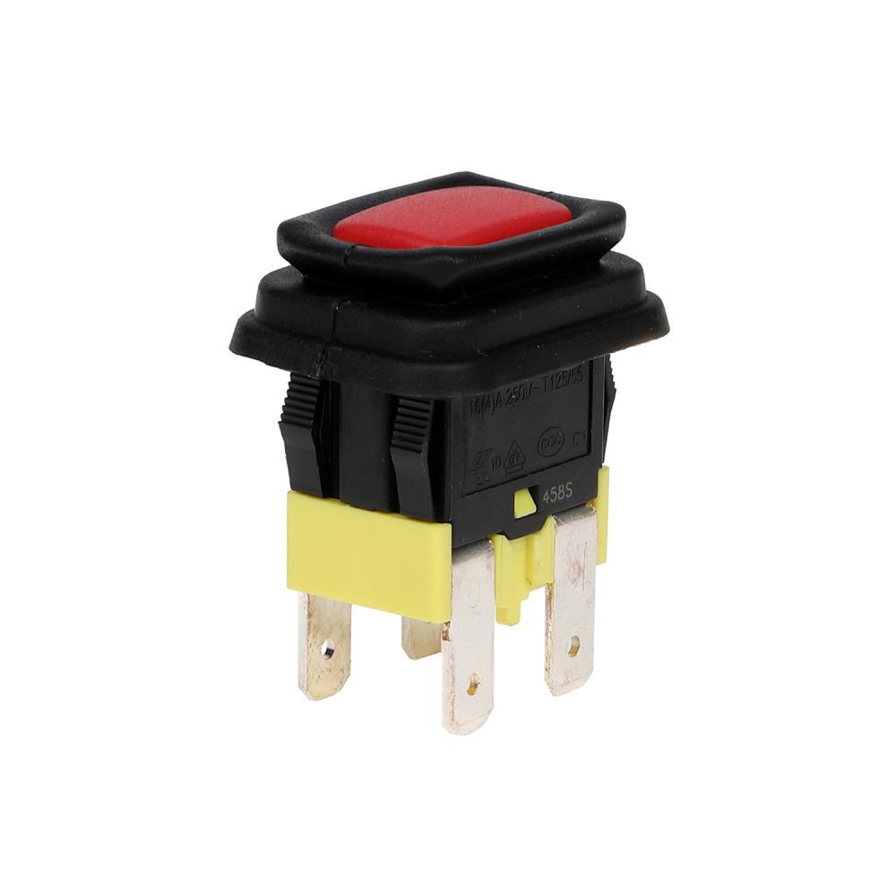 1 piece Pushbutton Switches 16A 125//250VAC Off-On 1 Pole