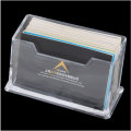 Fashion 1pcs Clear Desktop Business Card Holder Display Stand Acrylic Plastic Desk Shelf #5886