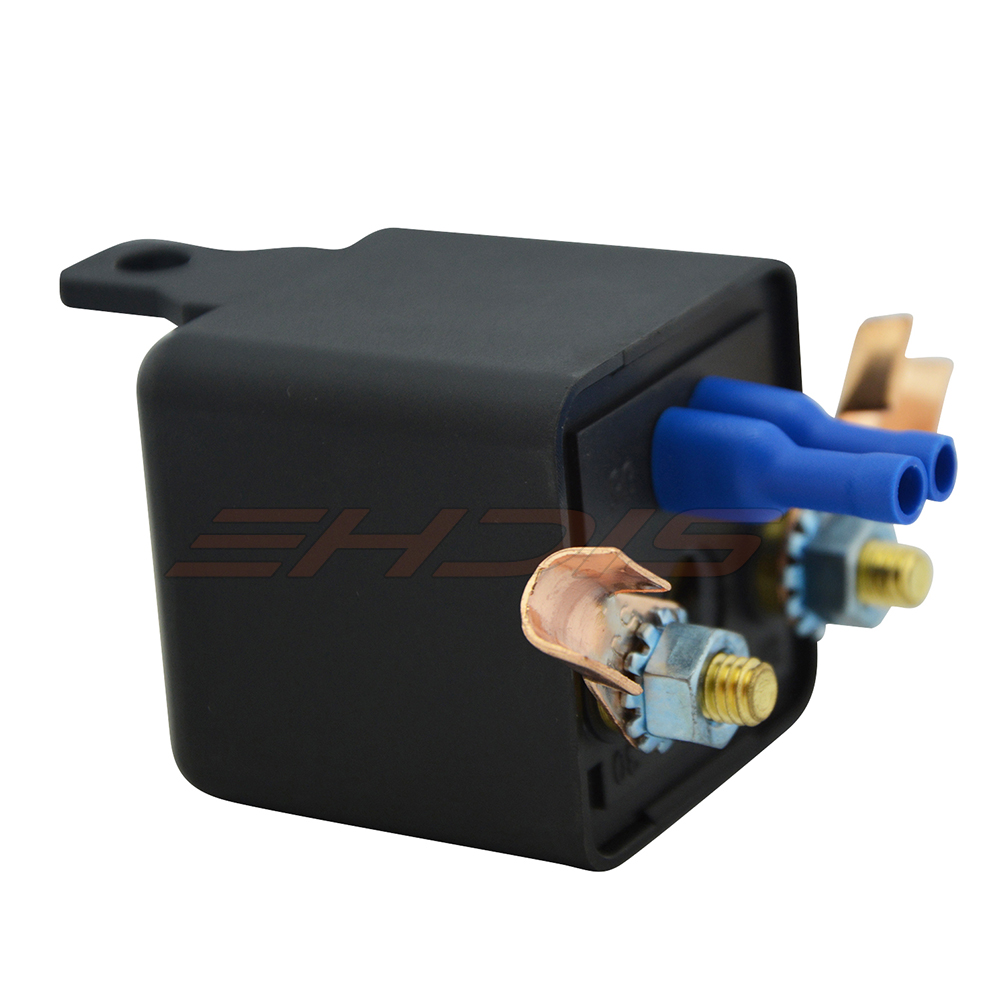 120A 12V/24V Car Truck Motor Battery Switch Automotive Relay High Power Continuous Car Starter Relay 2Pin Footprint+2Terminals