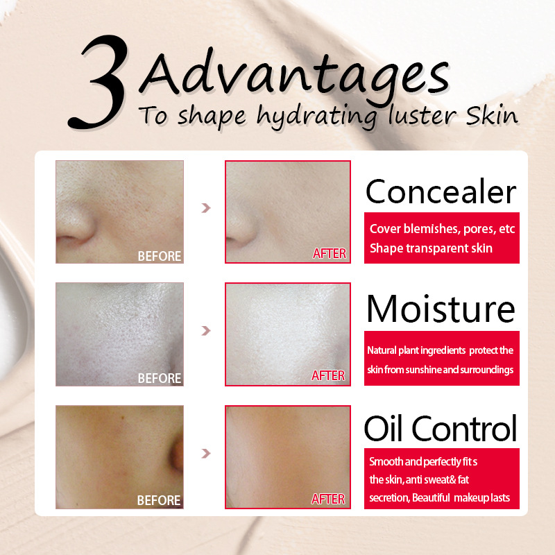 40g Color Correction Foundation Invisible Pores Brightening Skin Face Makeup Primer Long-lasting Makeup Face Concealer