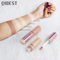 QIBEST Face Concealer Cream Full Cover Makeup Base Make Up For Eye Dark Circles Face Contouring Cosmetic Liquid Face Corrector