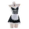 Women Sexy Lingerie Cosplay French Apron Maid Servant Lolita Sexy Costume Babydoll Dress Uniform Erotic Lingerie Role play