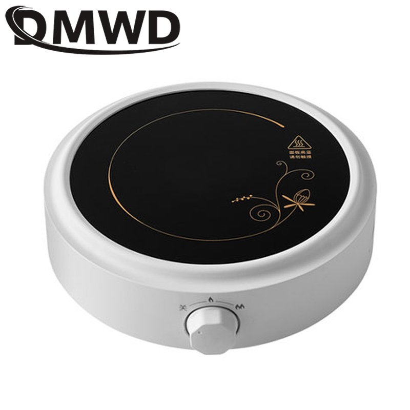 DMWD Mini Portable Electric Ceramic Stove Induction Cooker Hotpot Plate Noodle Cooking Furnace Tea Brewing Water Boiler Heater