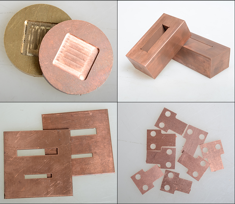 Copper Plate Cu Sheet C11000 ISO Cu-ETP CW004A E-Cu58 Plate Pad Pure Copper Tablets DIY Material for Industry Mould or Metal Art