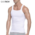 Mens Cotton Undershirt Sleeveless Shirt Compression Underwear Breathable Man Tank Camiseta Masculina Plus Size Singlet Vest 5257
