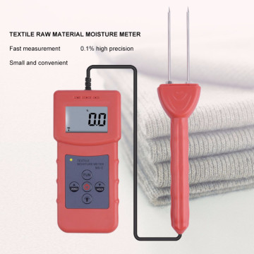 MS-C Textile Moisture Meter Measuring For Textile Materials Clothes Cotton Yarm Wool Moisture Meter Tester