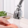 Innovative Kitchen Accessories Faucet Stainless Steel Splash-Proof Universal Tap Shower Water Rotatable Filter Sprayer Nozzle