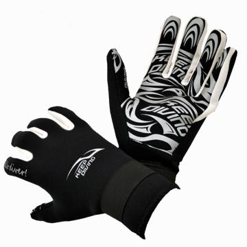 2mm Diving Gloves Adult Printing Swimming Snorkeling Gloves Warm Non-Slip Underwater Swim Equipment