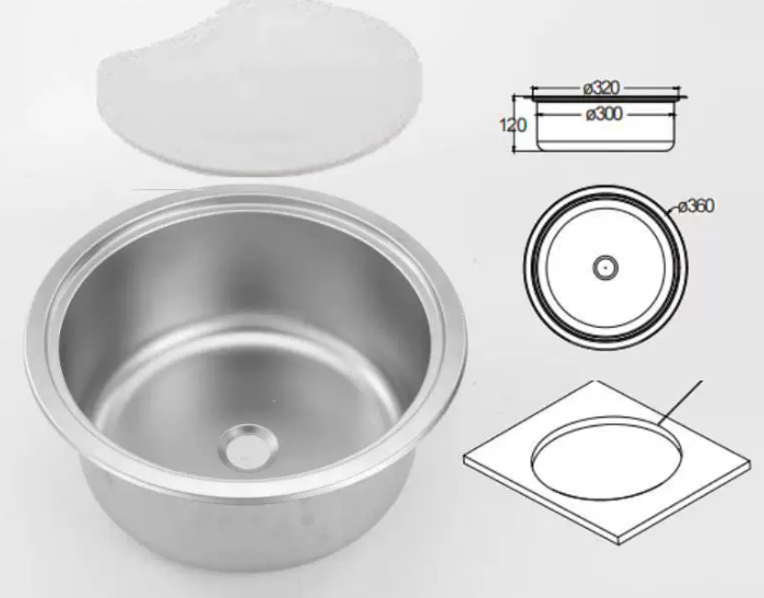 rv single sink