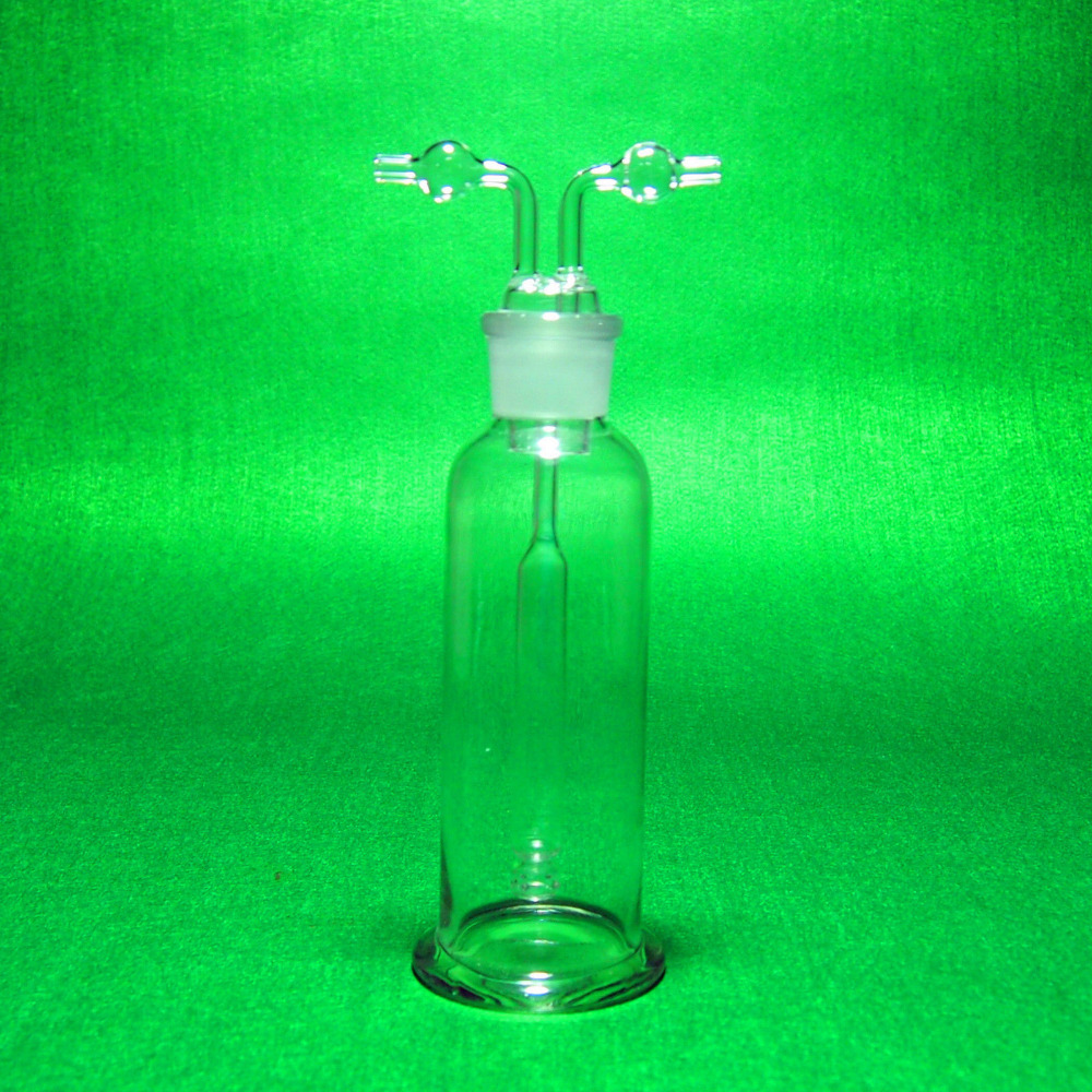 500ml Glass Porous Gas Washing Bottle,Heavy Wall,Lab Glassware