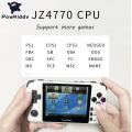 Powkiddy q80 Retro Video Game Console Handset 3.5 "IPS Screen Built-in 4000 Games Open System PS1 Simulator 48G Memory NEW Games