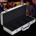 200PCS Capacity Square Chips Suitcase Chip Container Chip Case/Box Poker Chips Square Aluminum Suitcase 1pcs