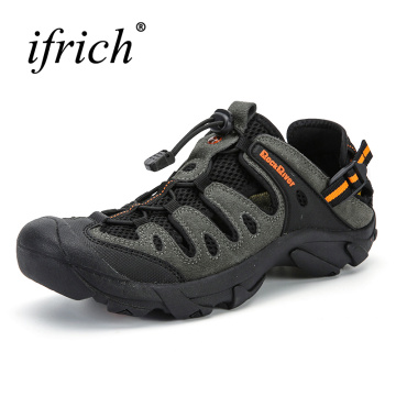 New Men Hiking Shoes Breathable Outdoor Sandals Spring/Summer Trekking Sandals Big Size Men Mountain Climbing Sneakers Brand