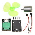 1 set Electrical Mini Wind Generator Alternator DIY Kits Wind Turbine Power Motor Portable Emergency Phone Charging Charger