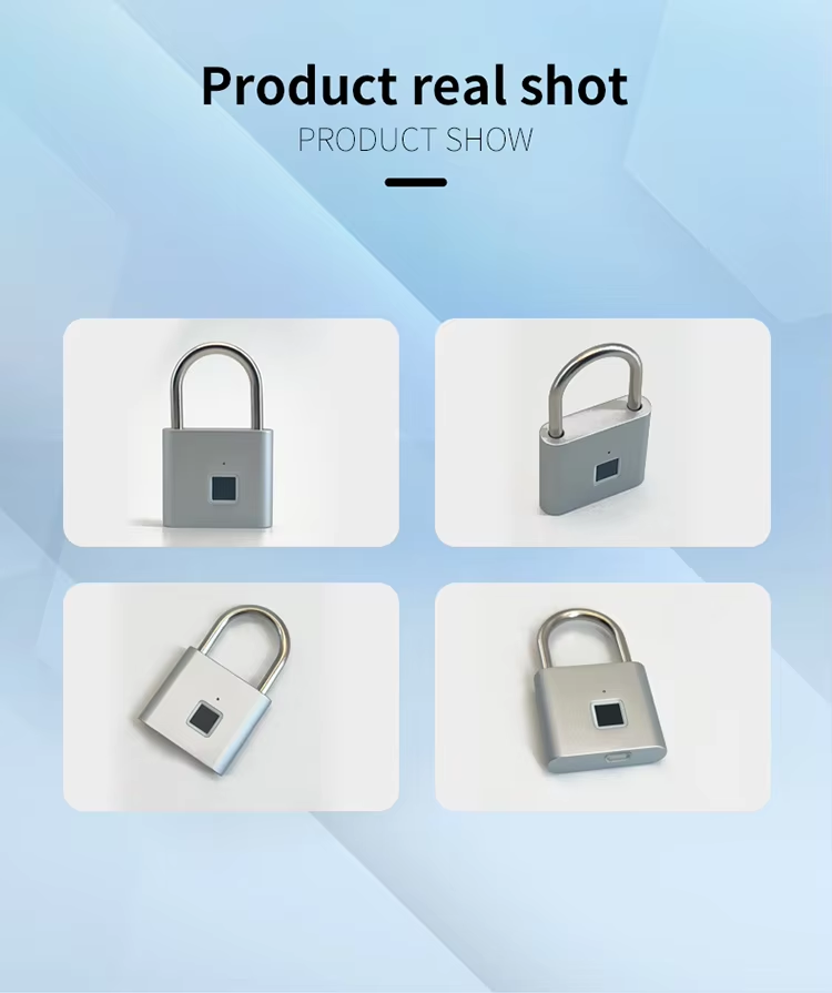 4 1 Portable finger pad lock