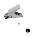 CyeeLife 2PCS Dart Flights Puncher,PET Flights punch/Puncher+Spring metal rings,Dart accessories