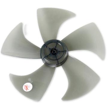 Fan Parts 5-blade Grey transparent fan blade for 400mm 16 inch with 8mm central hole