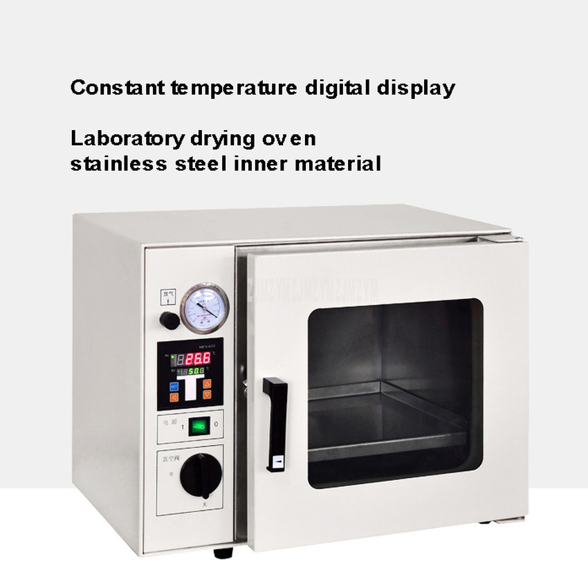 DZF-6020 Laboratory Drying Cabinet High Quality Electric Digital Constant Temperature Stainless Steel Drying Oven 220V
