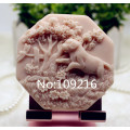 New Product!!1pcs The Chinese Zodiac Dog (zx351) Food Grade Silicone Handmade Soap Mold Crafts DIY Mould