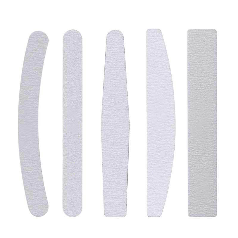 GAM-BELLE 5Pcs/10Pcs Sandpaper Nail File Professional Nails Files Lime 100/180 Double Side Sanding Buffer Block Nail Care Tool