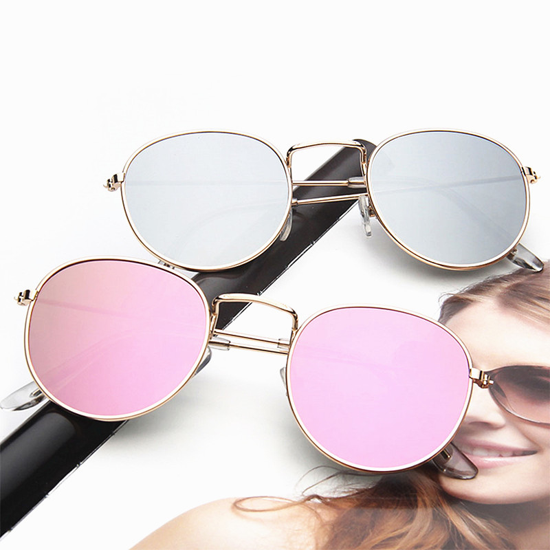 1PC Women Driver Goggles UV400 Sunglasses Car Driver Glasses Full Frame Glasses Retro Round Gradient Glasses Summer Sunglass