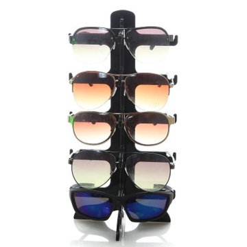 New 5 Layers Plastic Frame Sunglasses Display Stand Glasses Eyeglasses Colorful Eyewear Counter Show Stands Holder Rack