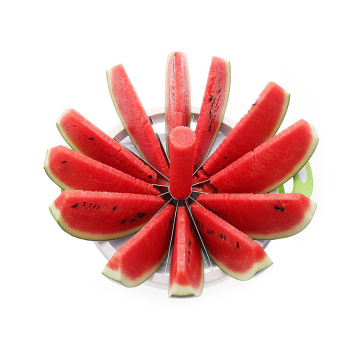 Large Size Watermelon Slicer Cutter Flower Windmill Shape Fruit Melon Knife Slicer Cantaloupe Divider Cutter Kitchen Tool