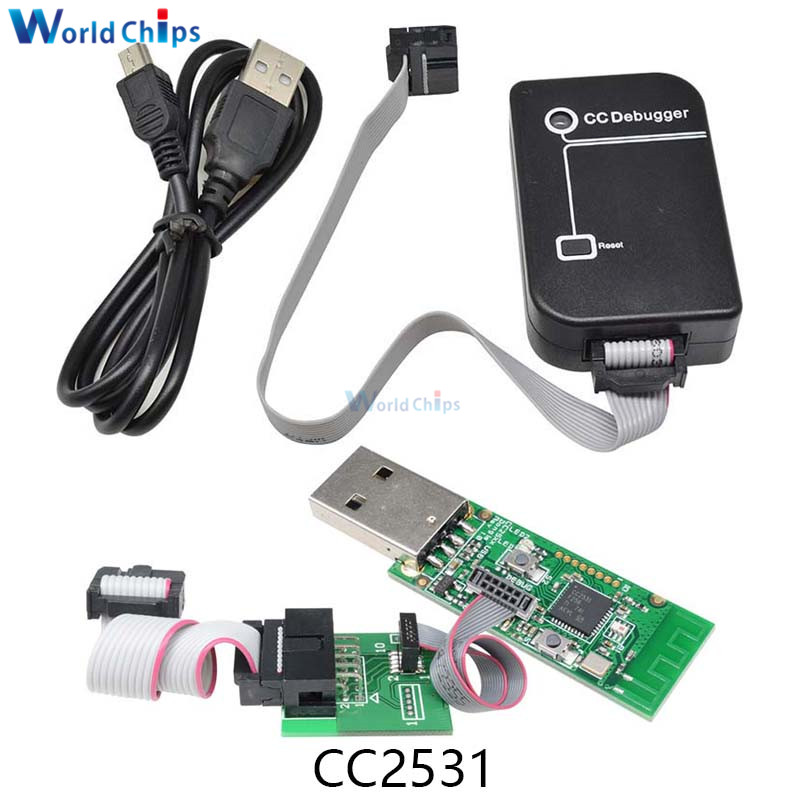 diymore CC-Debugger Programmer Protocol Analysis Debugger CC2531 CC2540 Sniffer Wireless Board Module Bluetooth Zigbee Emulator