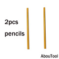 2 pencils