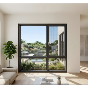 Aluminum Outward Casement Window High Airtightness