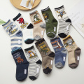 10 Pairs A Lot Four Season Style Children Cotton Socks Set Kids Boy Socks Cartoon Dinosaur Socks Baby Boy Socks 3-5/5-8 Years