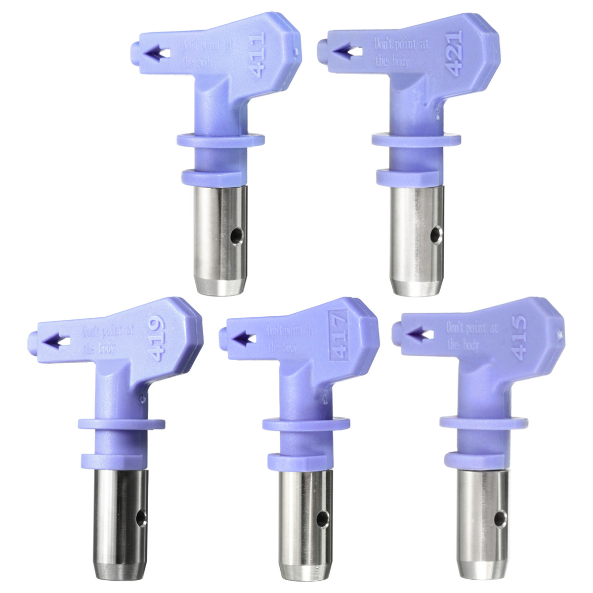 Lavender 4 Series Airless Spray Tips High Pressure Airless Spray Nozzle Spraying Machine Part
